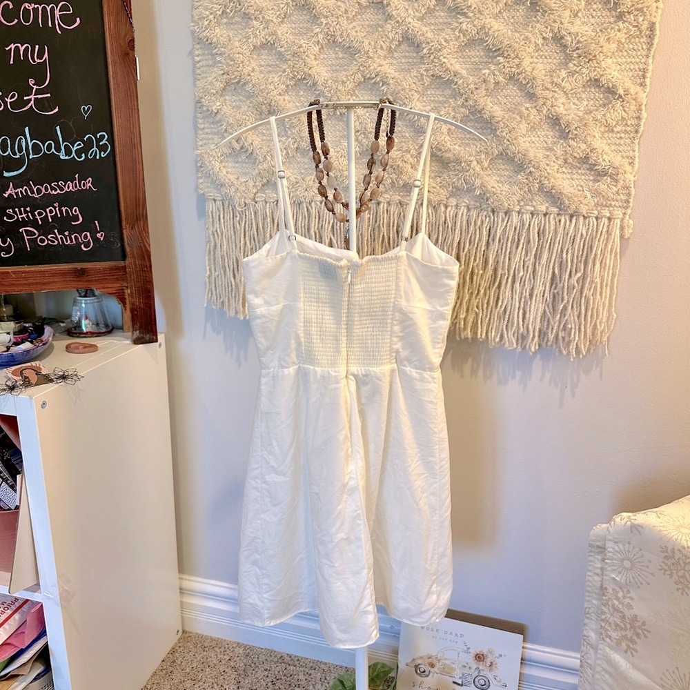 Sunday Best ivory Spaghetti Strap Sundress XS - Picture 2 of 5